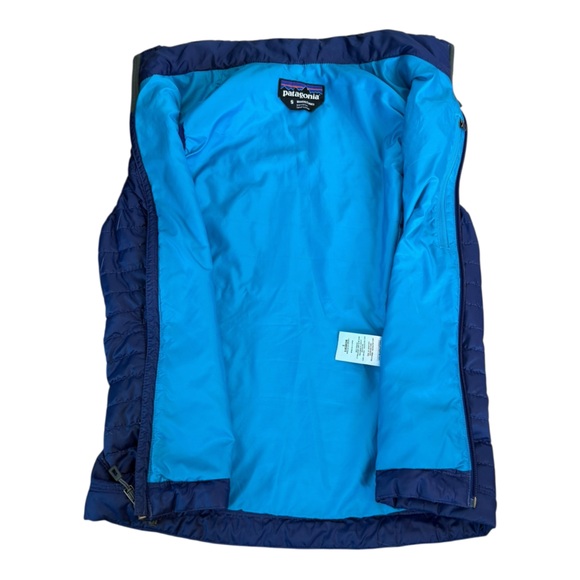 Patagonia Nano Puff Vest Sz S Women’s Jeweled Blue Bright Teal - Picture 3 of 6